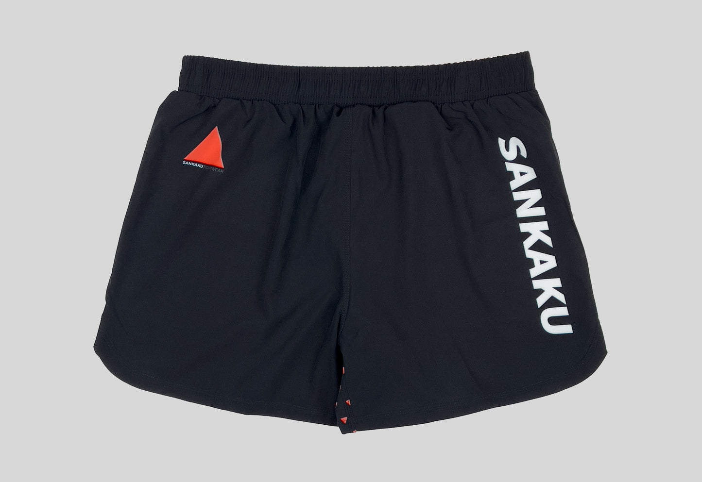 Pantaloncini BJJ High Cut V2 Neri Sankaku Fightwear