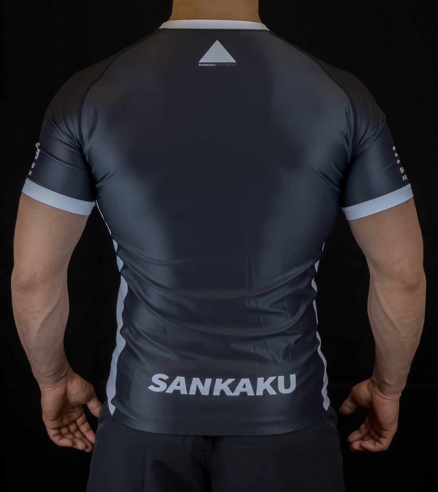 Rashguard Bianca Ranked Sankaku Fightwear