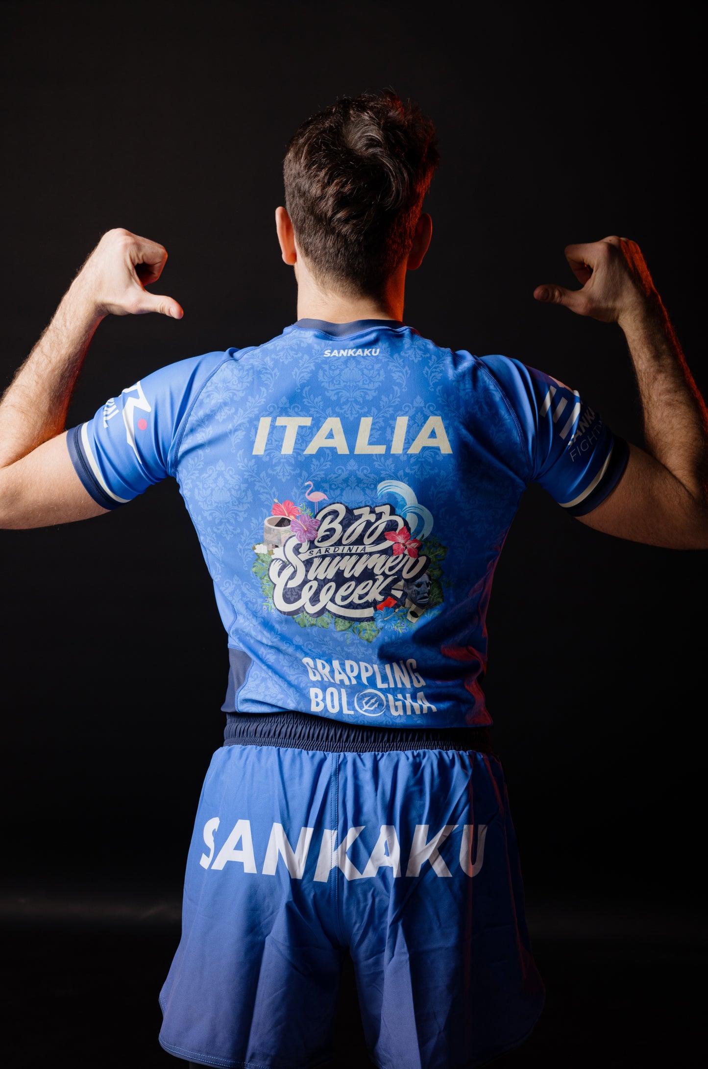 AIGA Team Italia 2.0  Rashguard Sankaku Fightwear