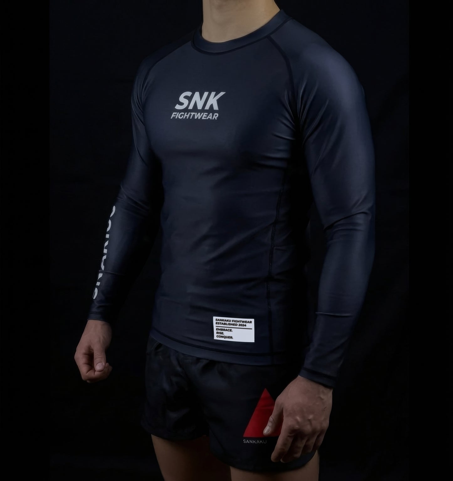 SNK Fightwear Rashguard Sankaku Long Sleeve